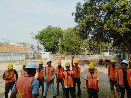 Kontraktor Bangun Rumah Koordinasi Team Lapangan